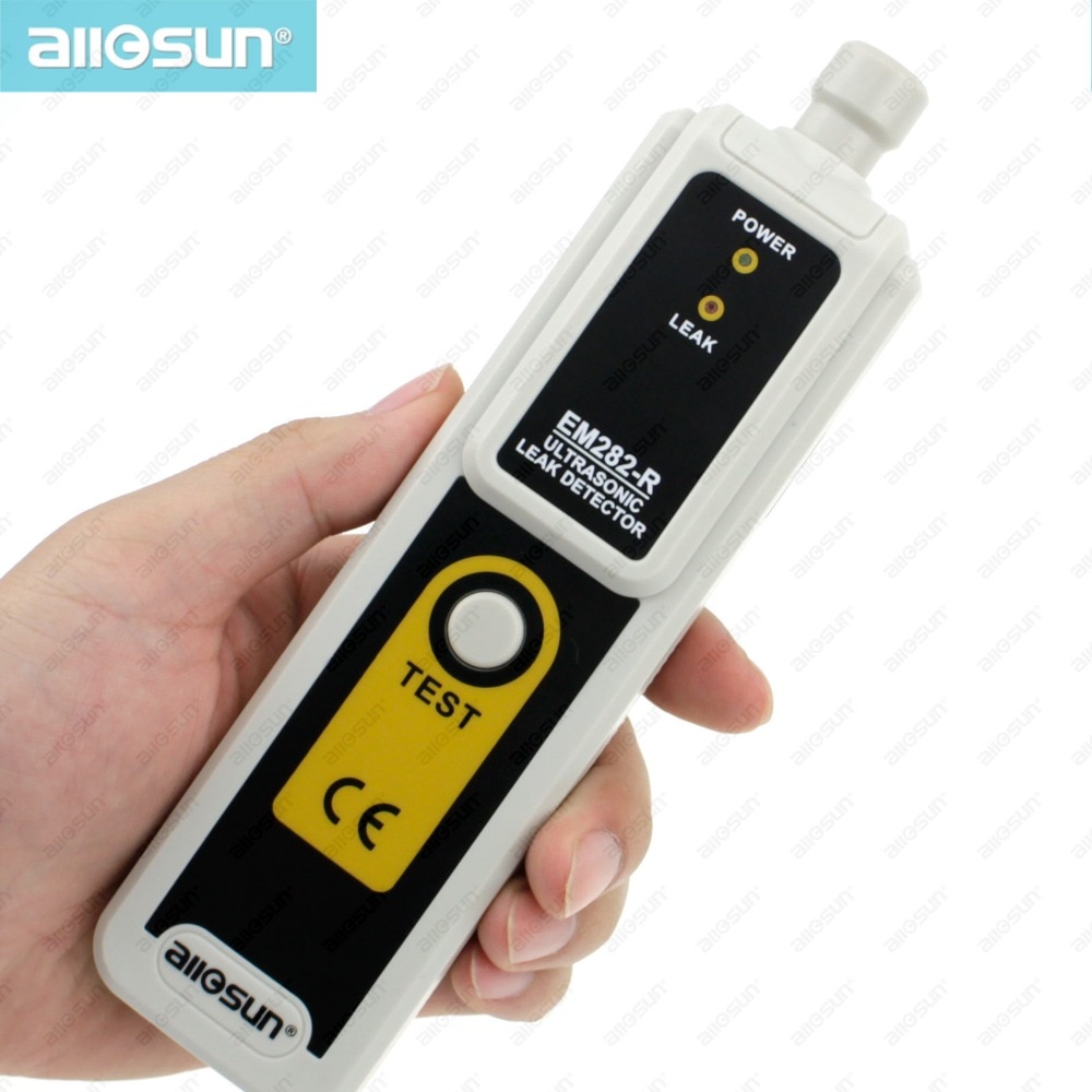 Ultrasonic Leak Detector 40KHz Ultrasonic Transmitter Relative Humidity 80% Reliable Detection Gas Leak Detector EM282