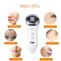 Ultrasonic Mini Bipolar Hifu RF Radio Frequency Massager Face Lifting Beauty Therapy Anti- Wrinkle Skin Rejuvenation Home SPA