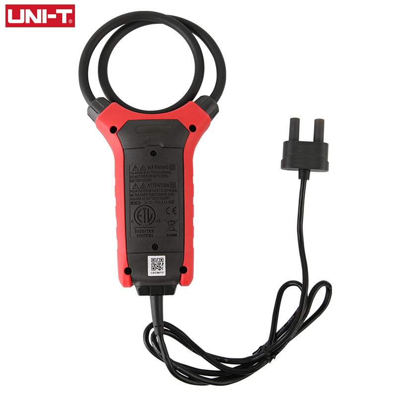 UNI-T 3000A  AC Current Flex Clamp Meter UT-CS09D Flexible Clamp Sensor Pliers Ammeter Ampere Meter UT206B UT208B Applicable