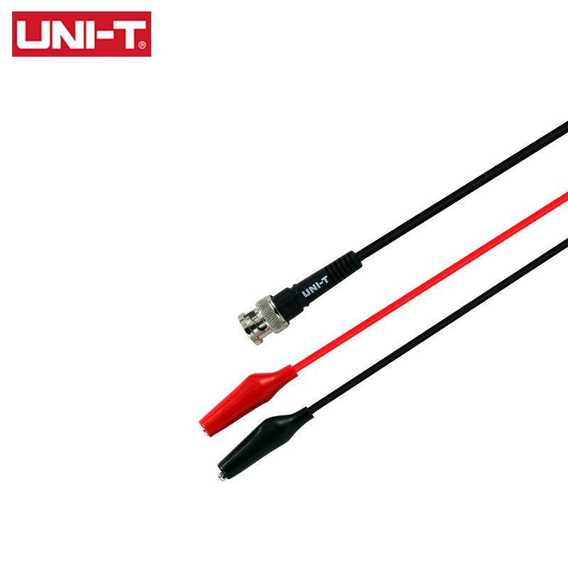 UNI-T Alligator Clip Test Leads UT-L02 1Pcs Crocodile Clips Cable Multimeter Test Leads Multimeter Wires Measuring Tool