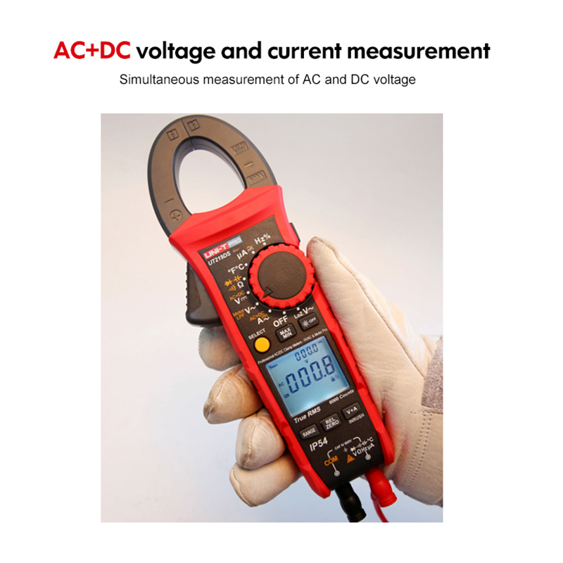 UNI-T Digital Clamp Meter Professional UT219E UT219M UT219DS AC DC Current Clamp Multimeter Auto True RMS Voltammeter Frequency Meter