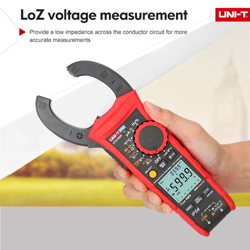 UNI-T Digital Clamp Meter Professional UT219E UT219M UT219DS AC DC Current Clamp Multimeter Auto True RMS Voltammeter Frequency Meter