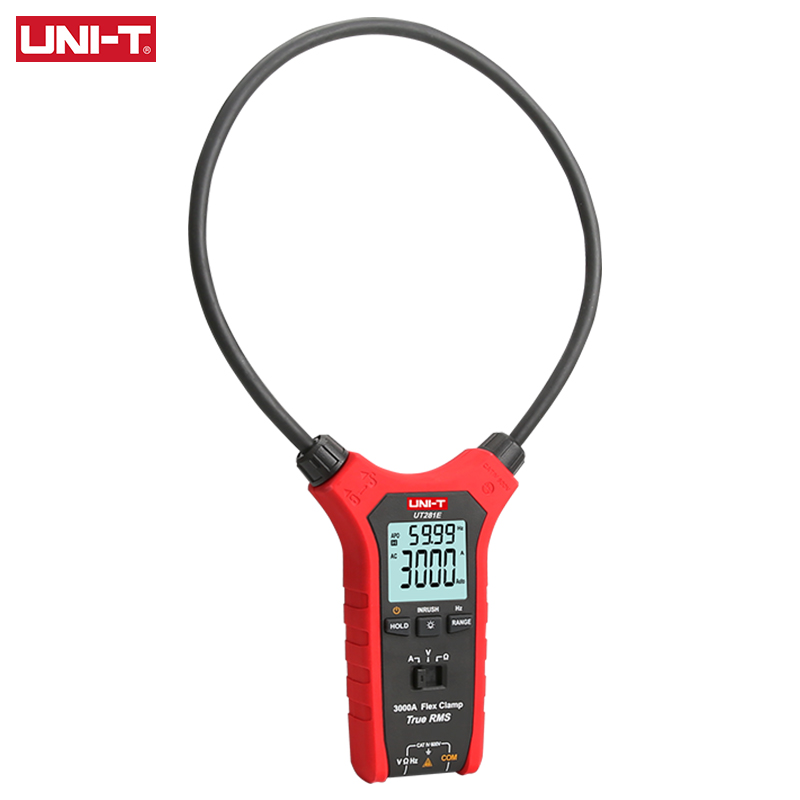 UNI-T Digital Flex Clamp Meter UT281E Professional Tester Auto AC Current Clamp True RMS Ammeter Voltammeter Frequency Meter