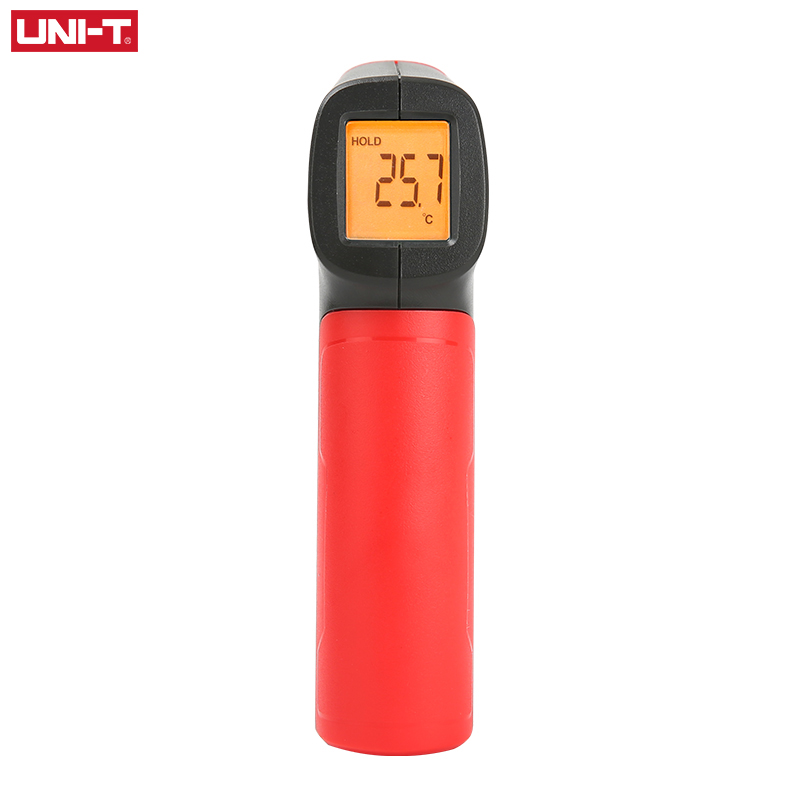 UNI-T Digital Infrared Thermometer UT300A+ Non-contact Temperature Gun MAX 400 Centigrade LCD display IR Laser Thermometer