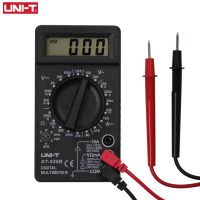 UNI-T Digital Multimeter DT830B DT830D LCD Display Manual Voltmeter Ammeter Ohmmeter Diode Transistor Tester Overload Protection