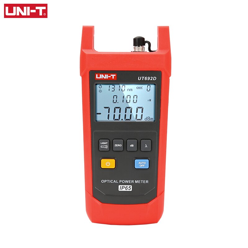 UNI-T UT692 UT693 Fiber Optic Tool Optical Power Meter Visual Fault Locator  -70-10dBm -50-26dBm 10mW FC/SC/ST Connector
