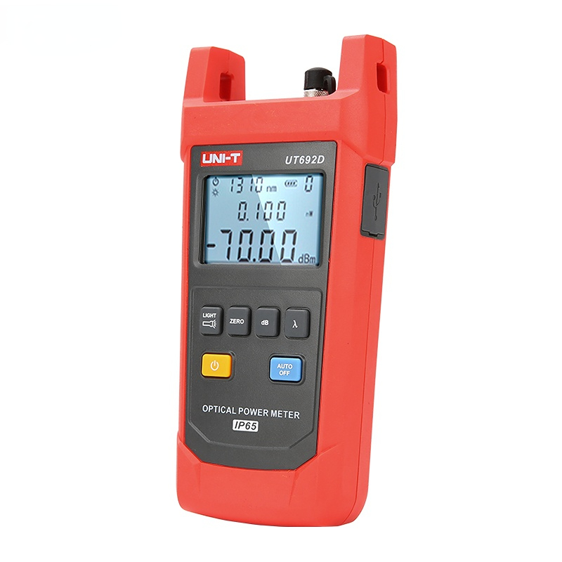 UNI-T UT692 UT693 Fiber Optic Tool Optical Power Meter Visual Fault Locator  -70-10dBm -50-26dBm 10mW FC/SC/ST Connector