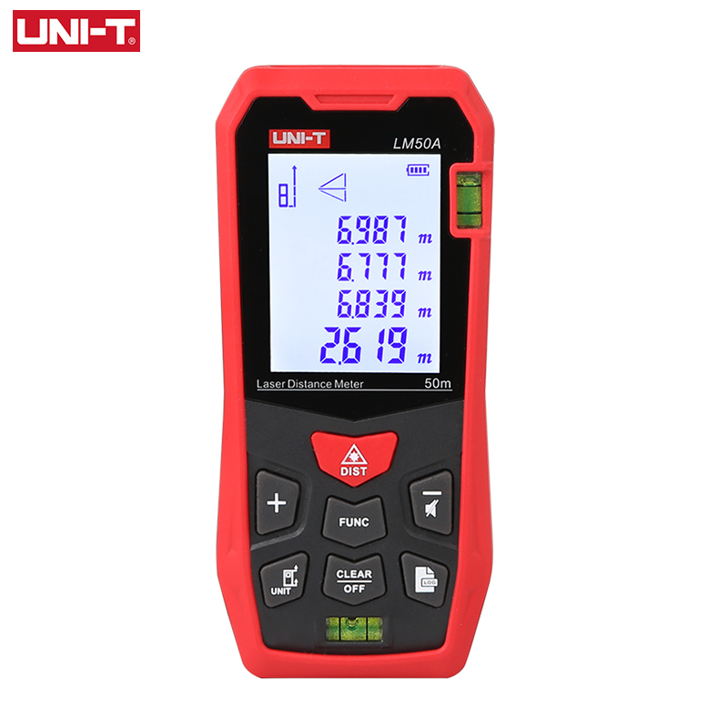 UNI-T Laser Rangefinder LM50A LM70A LM100A LM120A Digital Distance Meter Electronic Tape Measure Measuring Instruments