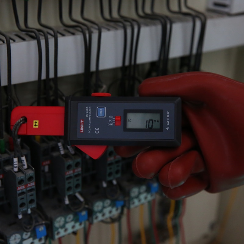 UNI-T UT258A Leakage Clamp Meter 60A AC DC Current Pliers Digital Ammeter Amperometric Clamp Auto Range