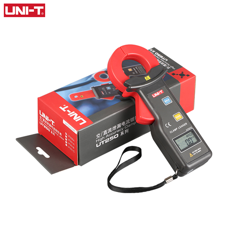 UNI-T Leakage Current Clamp Meter UT251A UT251C 600A Amperometric Clamp Digital Ammeter Current Tester High Sensitivity Data Hold