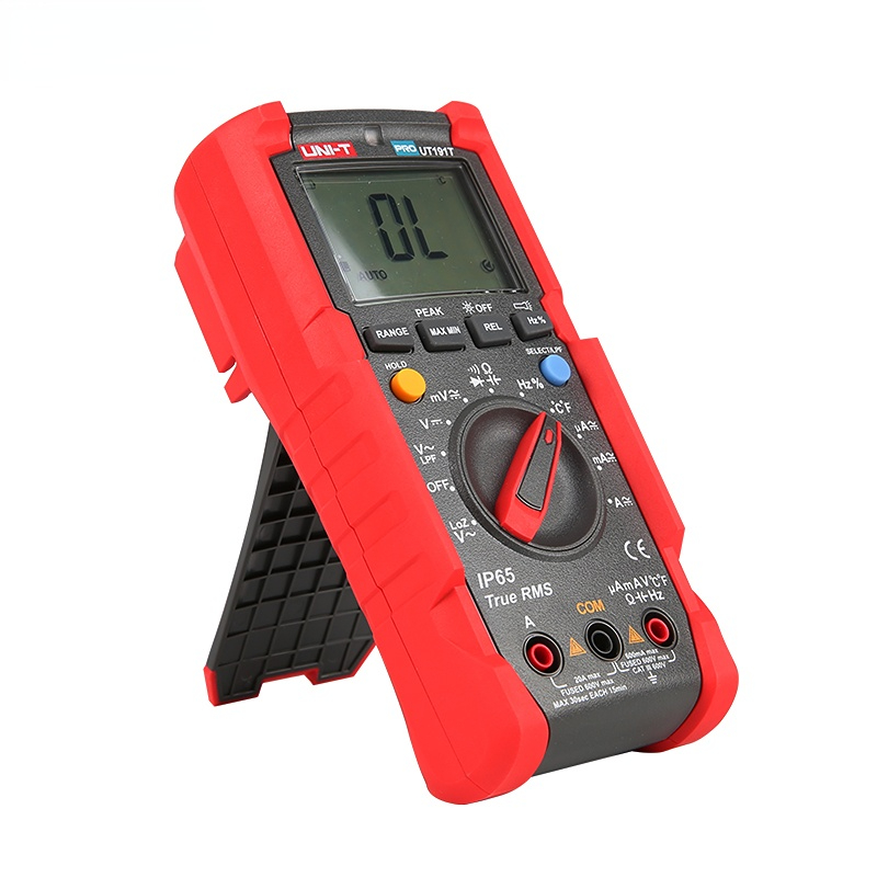 UNI-T Tester Digital Multimeter Profesional UT191T UT191E True RMS Auto Range DMM 20A Ammeter 600V Count 6000 DC AC Capacitor