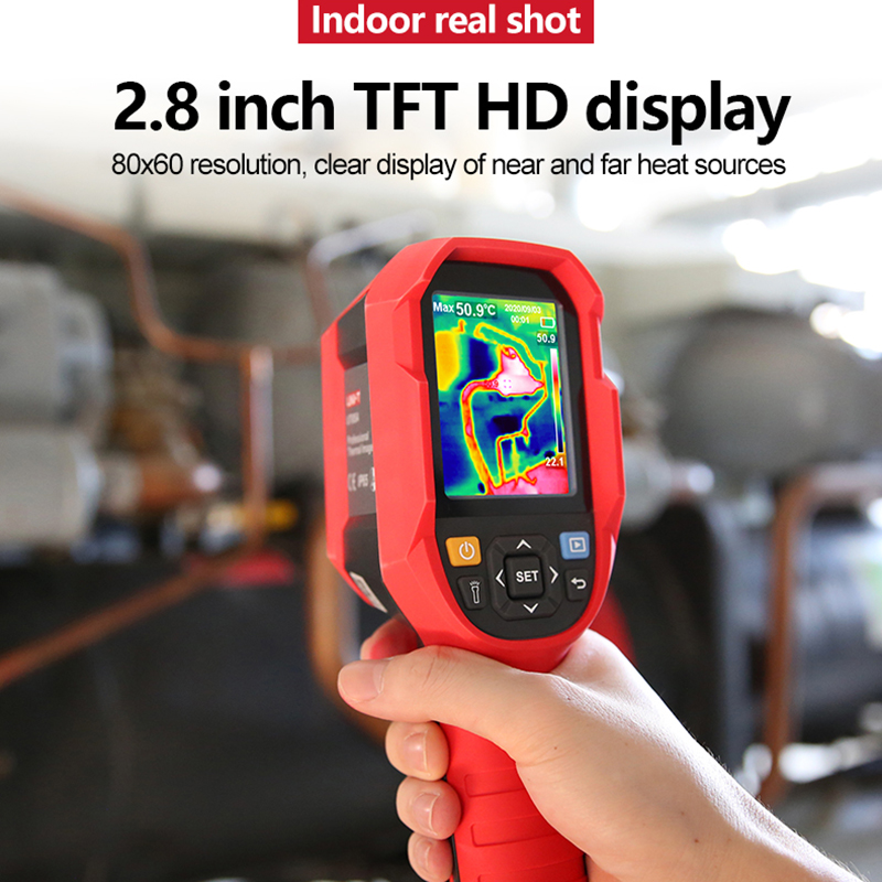 UNI-T Thermal Imager UTI89 PRO 80X60 Pixel Infrared Camera Industrial Thermographic Camera Thermovision IP65 Type C