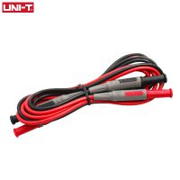 UNI-T UT-L06 Dual Head Connectors Connecting wire Double Insulated Banana Plug For Multimeter Clamps 1000V 20A
