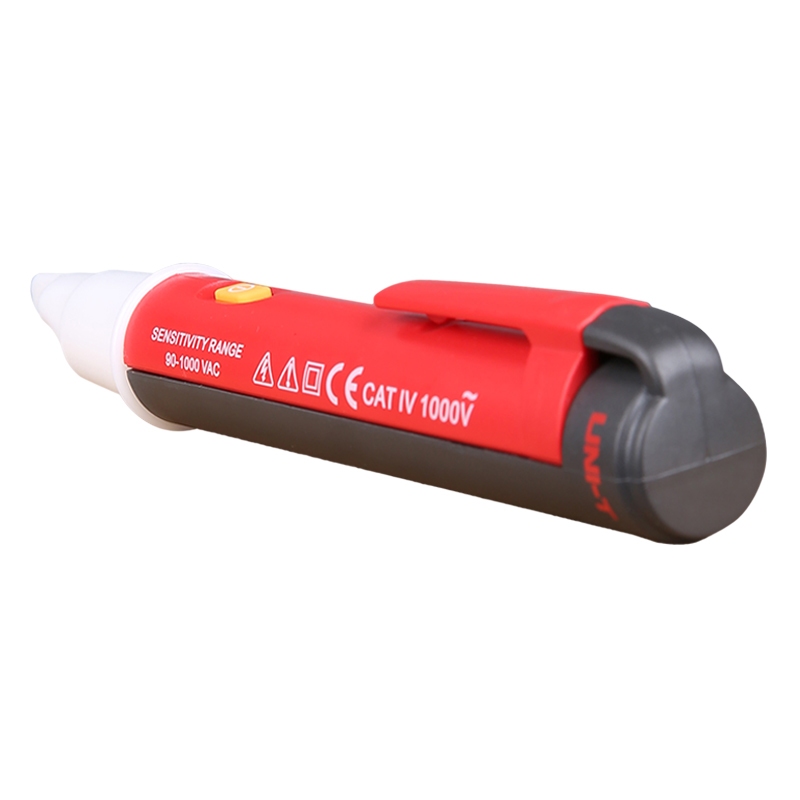 UNI-T Non Contact AC Voltage Detector UT12A/B/C Electrical Test Pen Stick 90V-1000V Voltage Sensor Tester LED Indicator