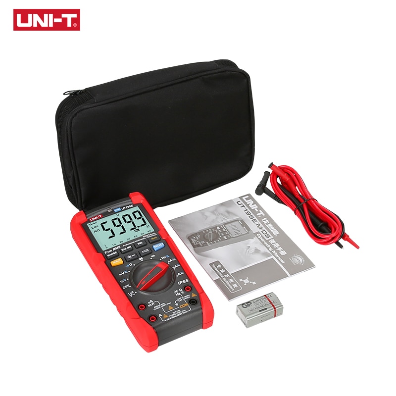 UNI-T UT195E Industrial Waterproof multimeter IP65 Flashlight UT195E LoZ Voltage Measurement True RMS Digital Multimeter