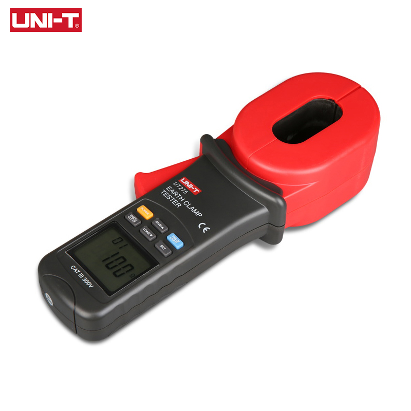 UNI-T UT275 Digital Clamp Earth Ground Tester Resistance Meter 0-1000 Ohm Leakage Current Test Meter