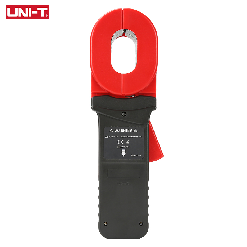 UNI-T UT276A+ Digital Clamp Earth Ground Tester Resistance Meter 0.01-500ohm 300 Data Storage