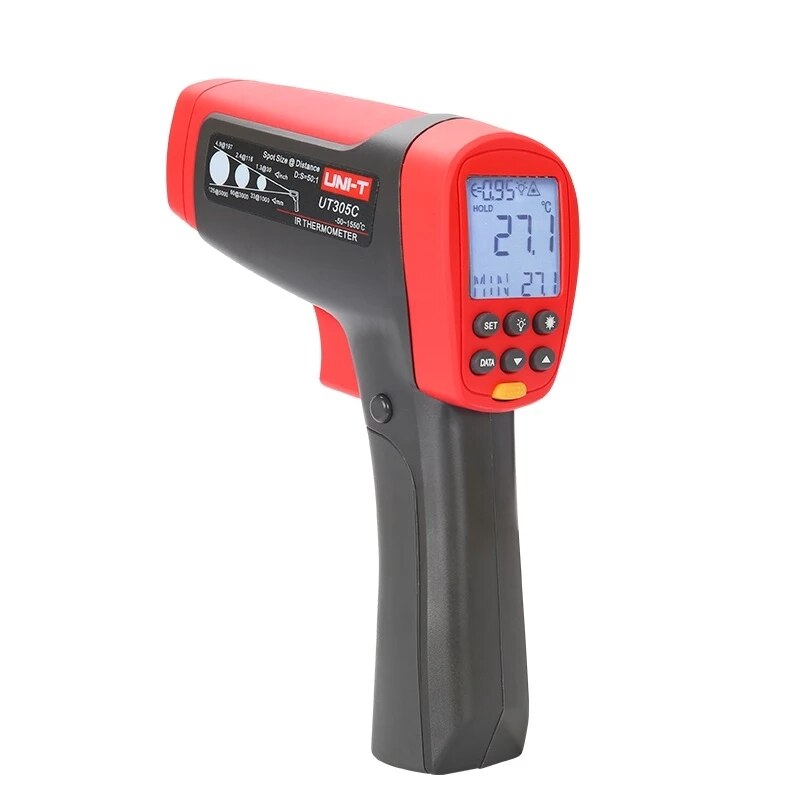 UNI-T UT305A UT305C UT305S USB Interface temperature measurement UT305C series infrared thermometers Gun Meter Range -50~1550 Degree