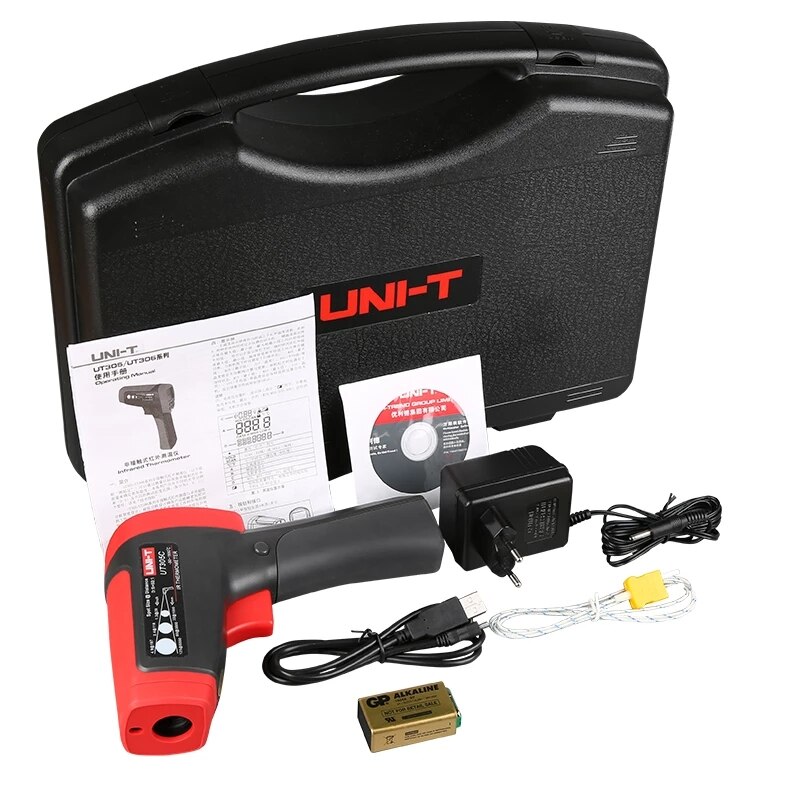 UNI-T UT305A UT305C UT305S USB Interface temperature measurement UT305C series infrared thermometers Gun Meter Range -50~1550 Degree