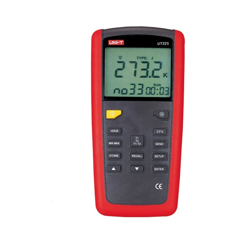 UNI-T UT325 Contact Type Termometers Range -200~1375 USB Interface Industrial Temperature Test Selection Type K.J.T.E.R.S.N