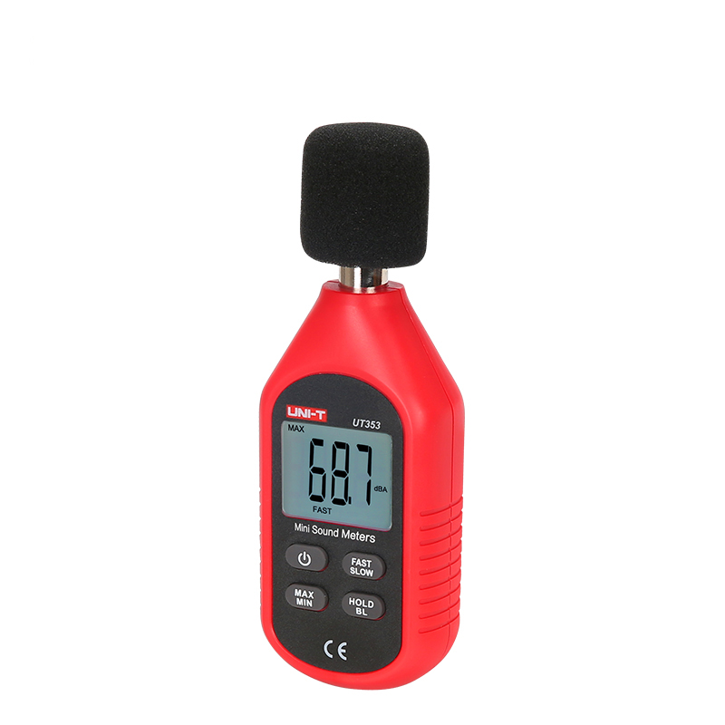 UNI-T UT353 Digital Sound Level Meter Noisemeter 30-130dB Decibel Tester Noise Audio detector Volume Measuring Instrument