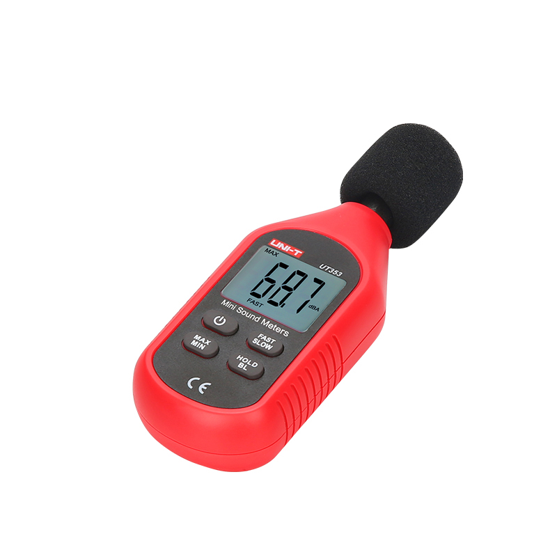 UNI-T UT353 Digital Sound Level Meter Noisemeter 30-130dB Decibel Tester Noise Audio detector Volume Measuring Instrument