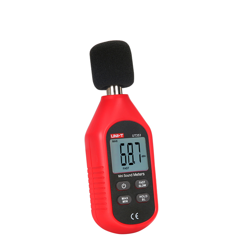 UNI-T UT353 Digital Sound Level Meter Noisemeter 30-130dB Decibel Tester Noise Audio detector Volume Measuring Instrument