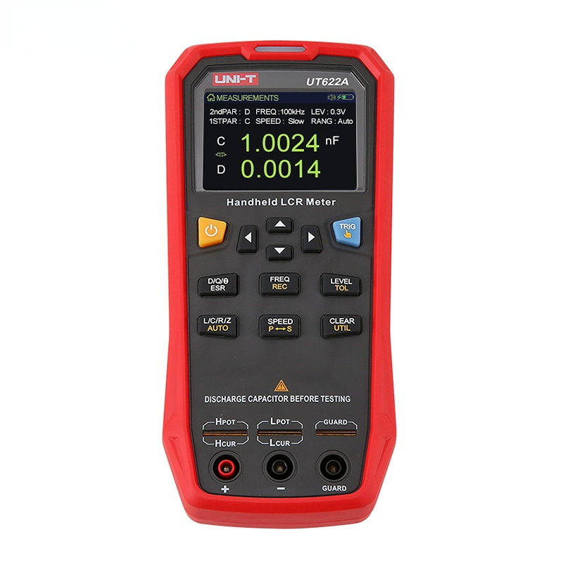 UNI-T UT622A UT622C UT622E Digital Capacimeter LCR Meter Capacitor Electronic Components Tester Multimeter