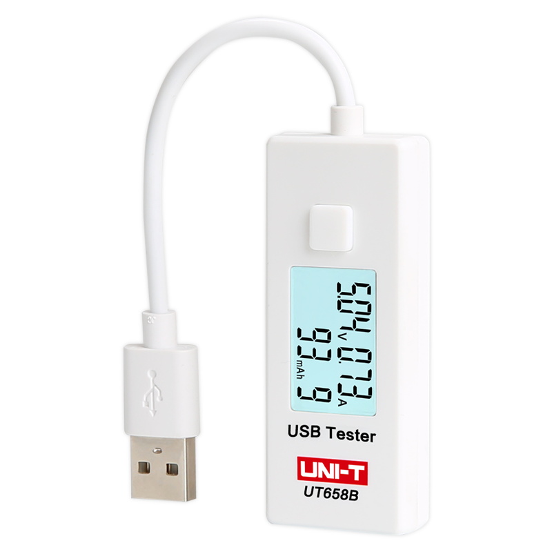 UNI-T UT658B USB LCD Digital Power Tester Meter Current Voltage Monitor Analysis