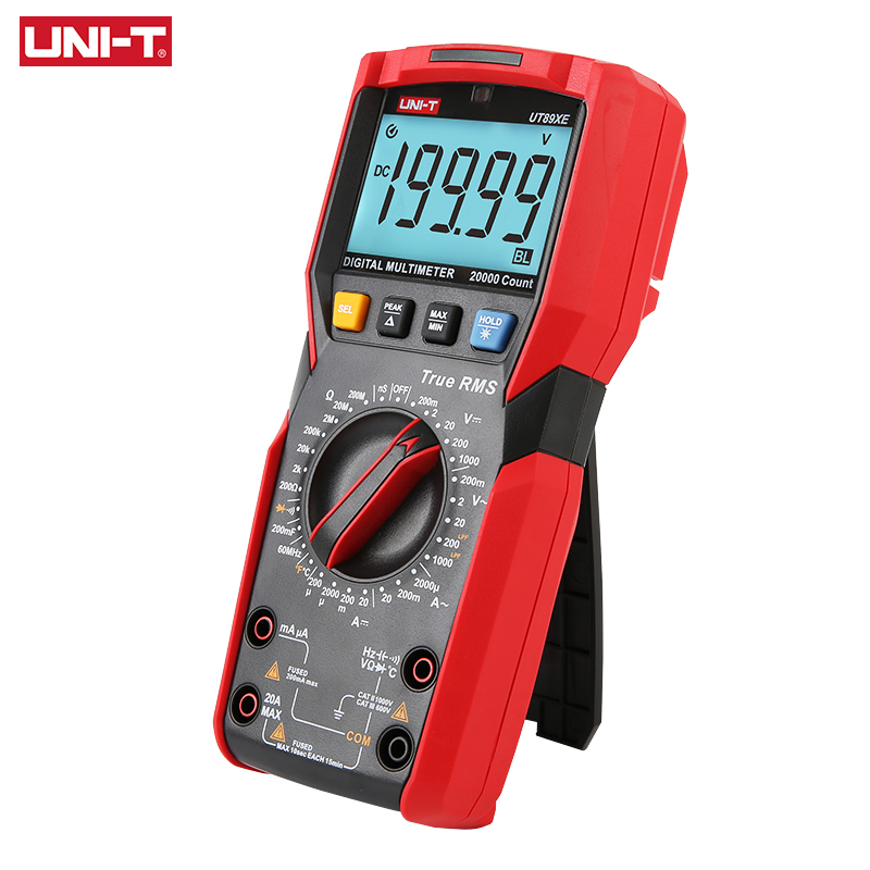 UNI-T UT89XE Professional Digital Multimeter Tester True RMS AC/DC Voltage Current Temperature Meter Electrical Instruments