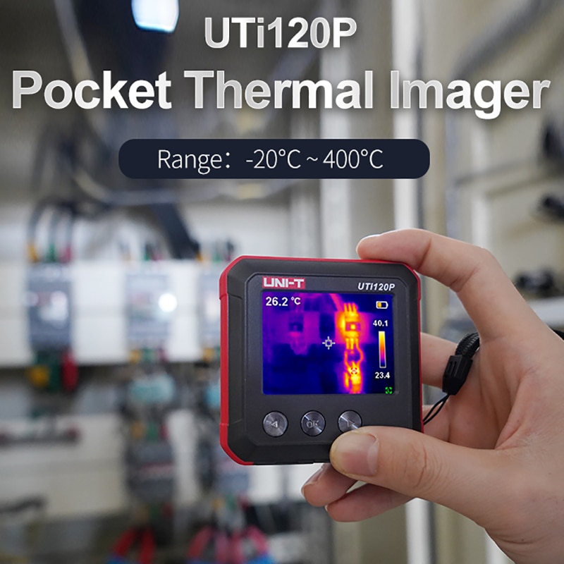 UNI-T UTI120P Mini Thermal Imager 10800 Pixel Infrared Camera Thermography Industrial Thermographic Camera Infrared Thermometer