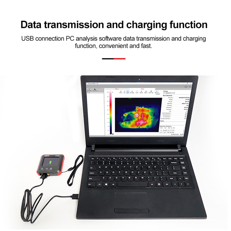 UNI-T UTI120P Mini Thermal Imager 10800 Pixel Infrared Camera Thermography Industrial Thermographic Camera Infrared Thermometer