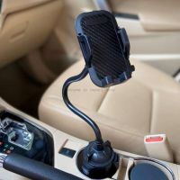 Universal Car Cup Mount Mobile Phone Holder Stand Cradle for iPhone 5/6/7/8 Pus XR XS 3.5-7" Cellphone Smartphones