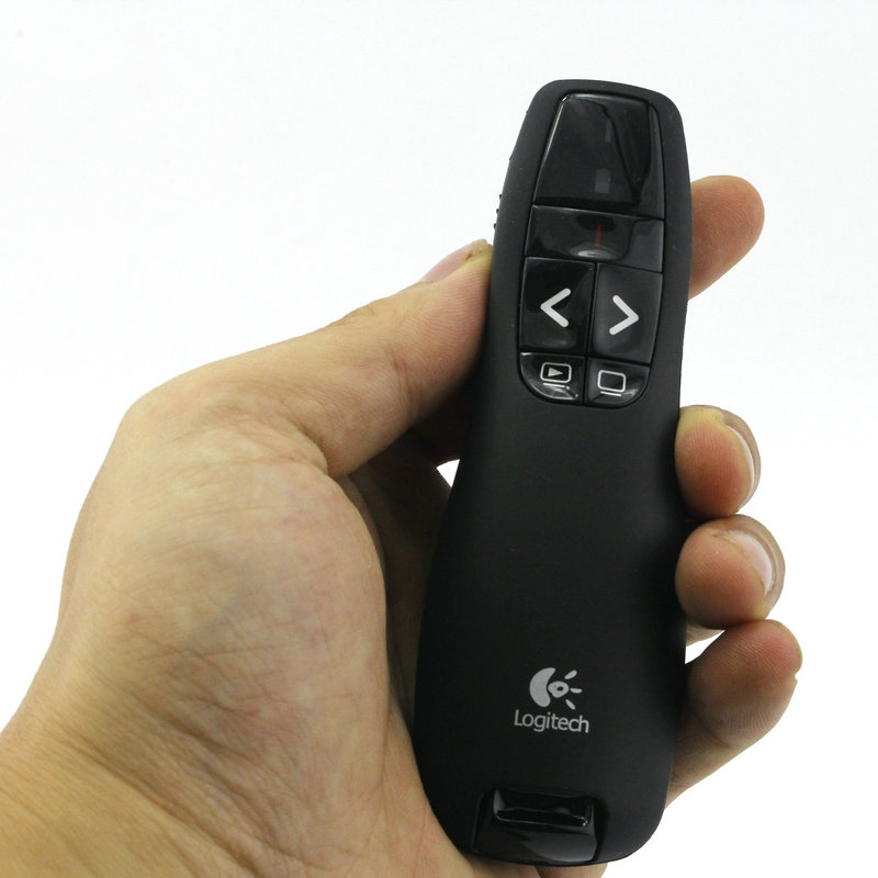 USB Wireless Presenter Red Laser Pointer PPT Remote Control Pointer pen for PowerPoint Presentation teacher logitech R400