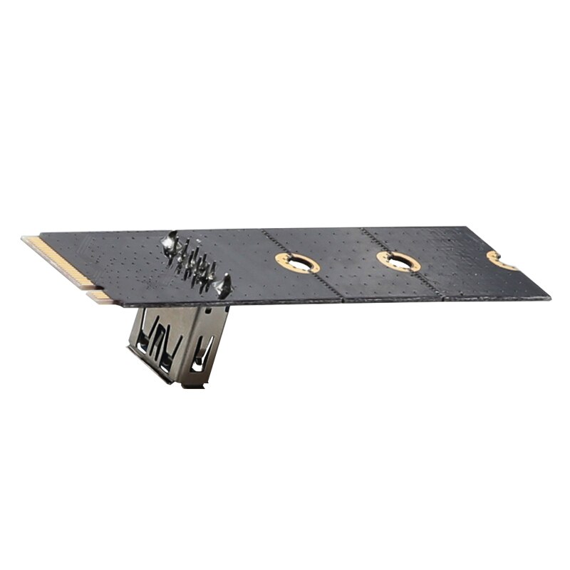 NGFF M.2 Slot To USB3.0 PCI-E Riser Card M2 Slot Extender Adapter For BTC/ETH Mining