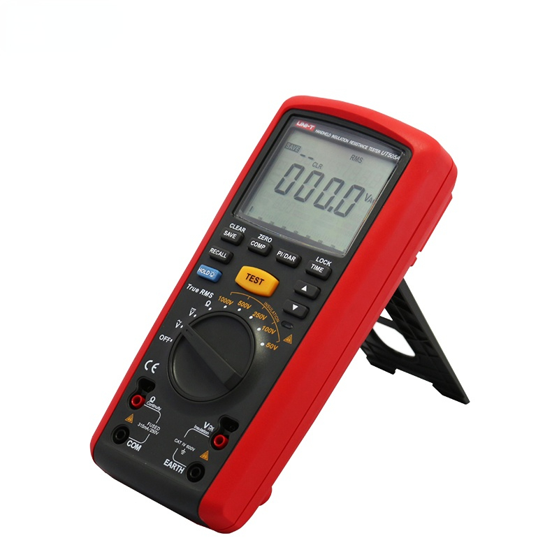 UNI-T UT505B Handheld Insulation Resistance Tester OHM True RMS Digital MeggerResistance Meter 1000V 200G Megohmmeter Multimeter
