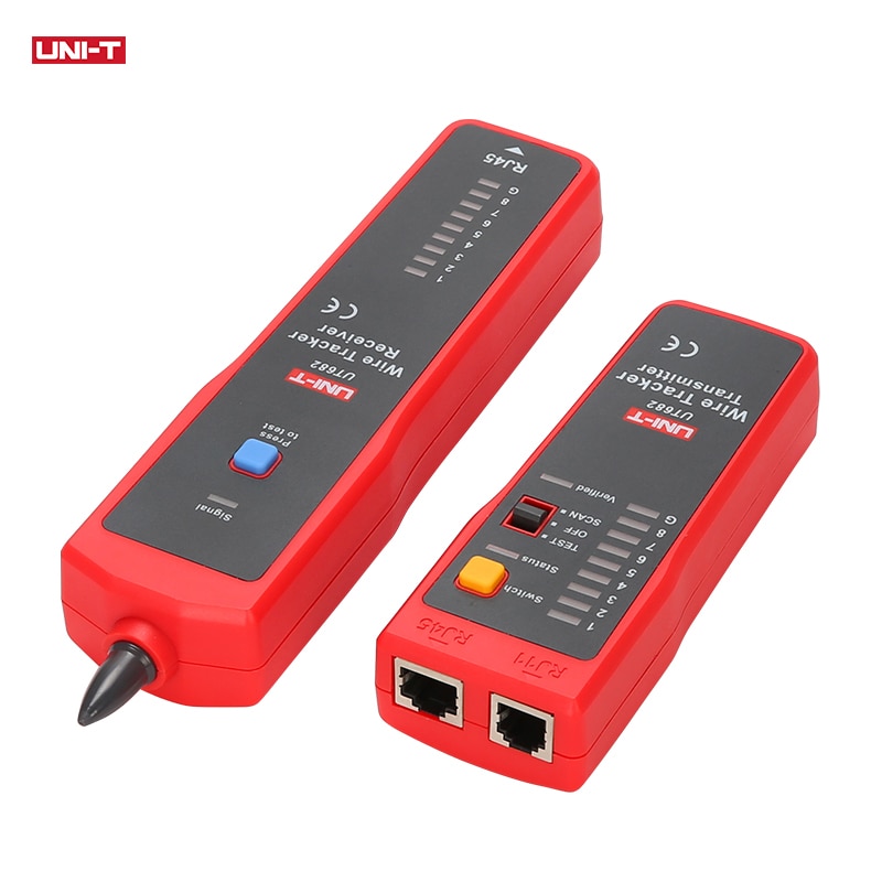 UT682 Series Wire Tracker Toner Probe Telephone Line Network Cable  Ethernet LAN Tester Calibration Detector Line Finder