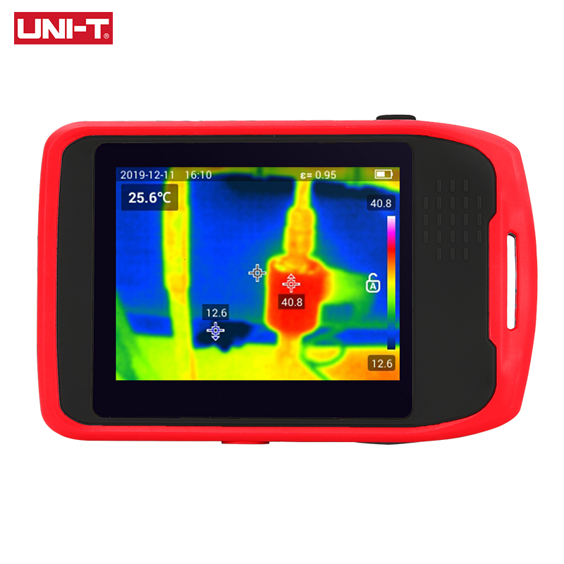 UNI-T UTi120T Pocket Mini Thermal Infrared Imager Camera 120x90 Pixel Thermovision Touch Screen Temperature Tracking WIFI