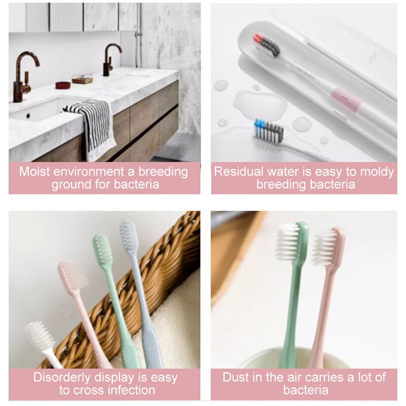 UV Electric Toothbrush Sterilizer Box USB Rechargeable Automatic Toothbrush Sterilizer Holder CleanerAnti Bacteria Oral Care