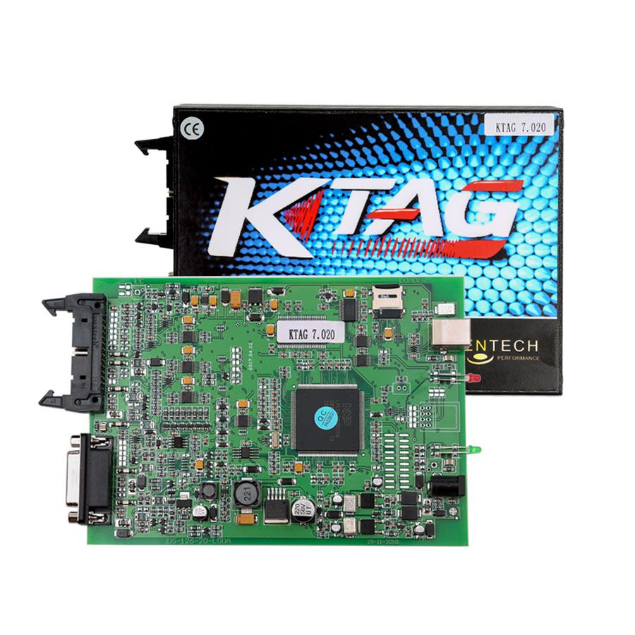 Promotion! Firmware V7.020 KTAG ECU Programming Tool Ksuite V2.23 Master Version with Unlimited Token Supports GPT and Toyota Denso ECUs