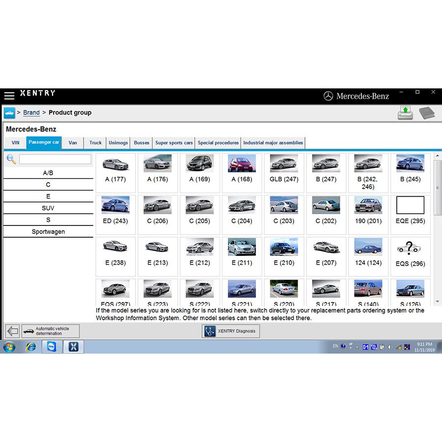 V2019.12 MB Star Diagnostic SD Connect C4 256G SSD Supports HHT-WIN Vediamo and DTS Monaco