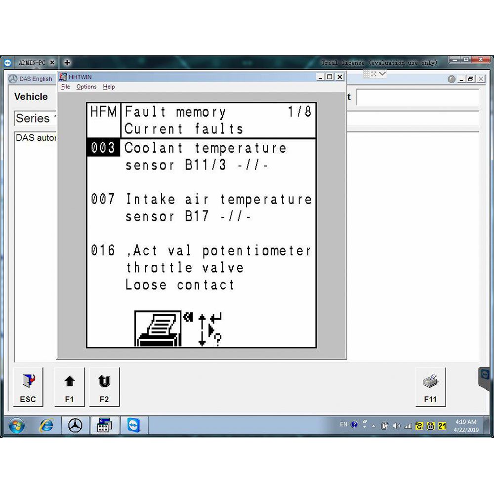 V2021 MB SD Connect C4/C5 Software Win7 256GB SSD DELL D630 Format with Free DTS Monaco & Vediamo