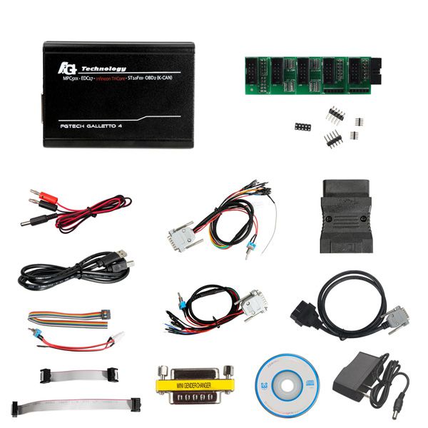 V54 FGTech Galletto 4 Master BDM-Tricore-OBD Function ECU Programmer Firmware 0386