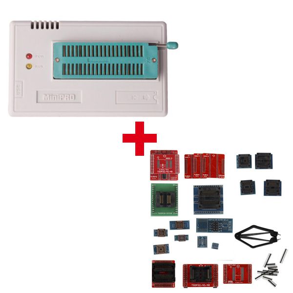 Newest  V6.5 TL866cs USB Programmer Plus Full Set  21pcs Socket Adapters for TL866A EEPROM Programmer