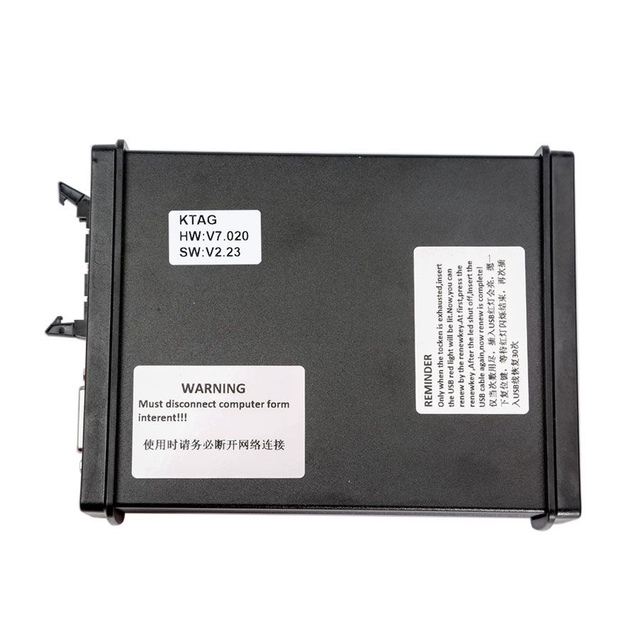 KTAG V7.020 Firmware Ksuite V2.23 ECU Programming Tool Master Version No Tokens Limitation