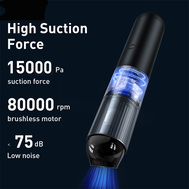 Vacuum Cleaner Car Cleaning Tool for Home A3 15000Pa Powerful Suction Handheld Cordless Vacuum Cleaner Wireless Big Power