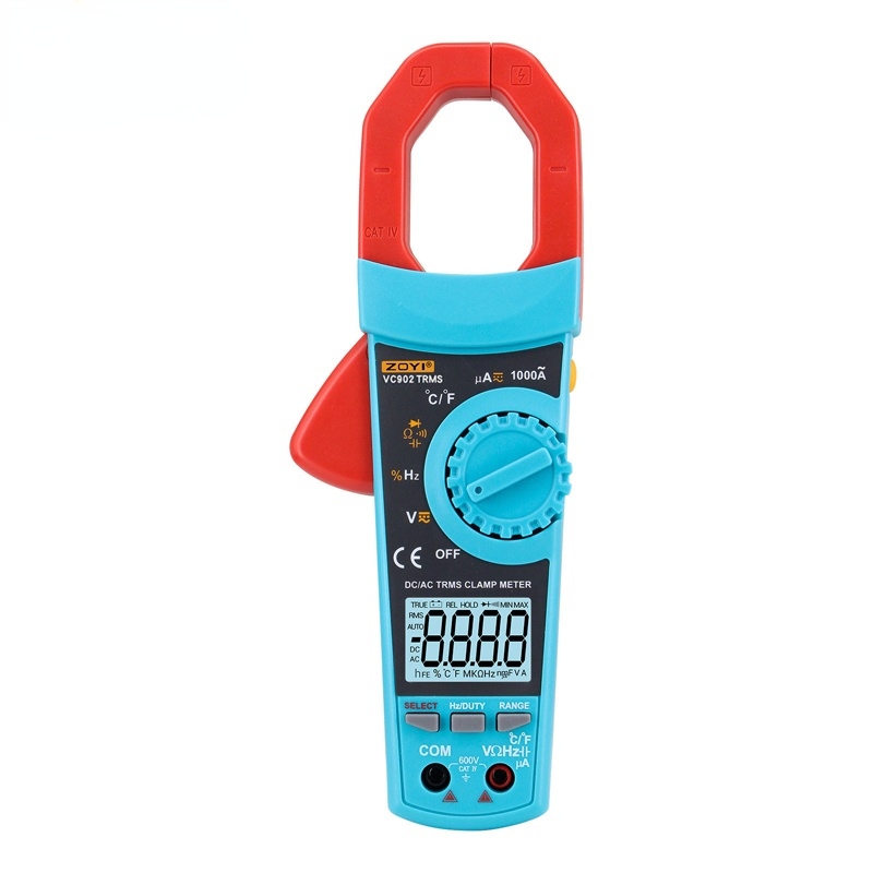 VC903 VC902 True RMS Digital Clamp Meter Ac/Dc Current Voltage Automatic Range Capacitance Resistance High Precision Multimeter