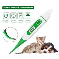 Waterproof 1Pc Pet Digital LCD Thermometer Veterinary Body Thermometer for Pet Dogs Cats Cattles Horse Sheep Pigs Fast Readings