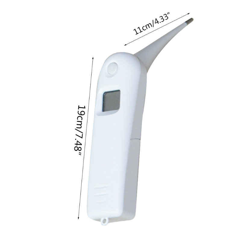 Veterinary Thermometer Fast Thermometer Gives Accurate Temps Beeps Indication Auto Turn Off for Dog Cat Horse Pig Pet