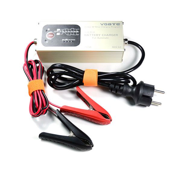 Vgate MXS 5.0 Fully Automatic 12V 5A Smart Lead Acid Battery Charger with Temperature Compensation Car MXS 5.0